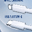 Кабель для зарядки iPhone, iPad, USB Type-C - Lightning Cable 1M, 20W / Зарядка для iPhone 1